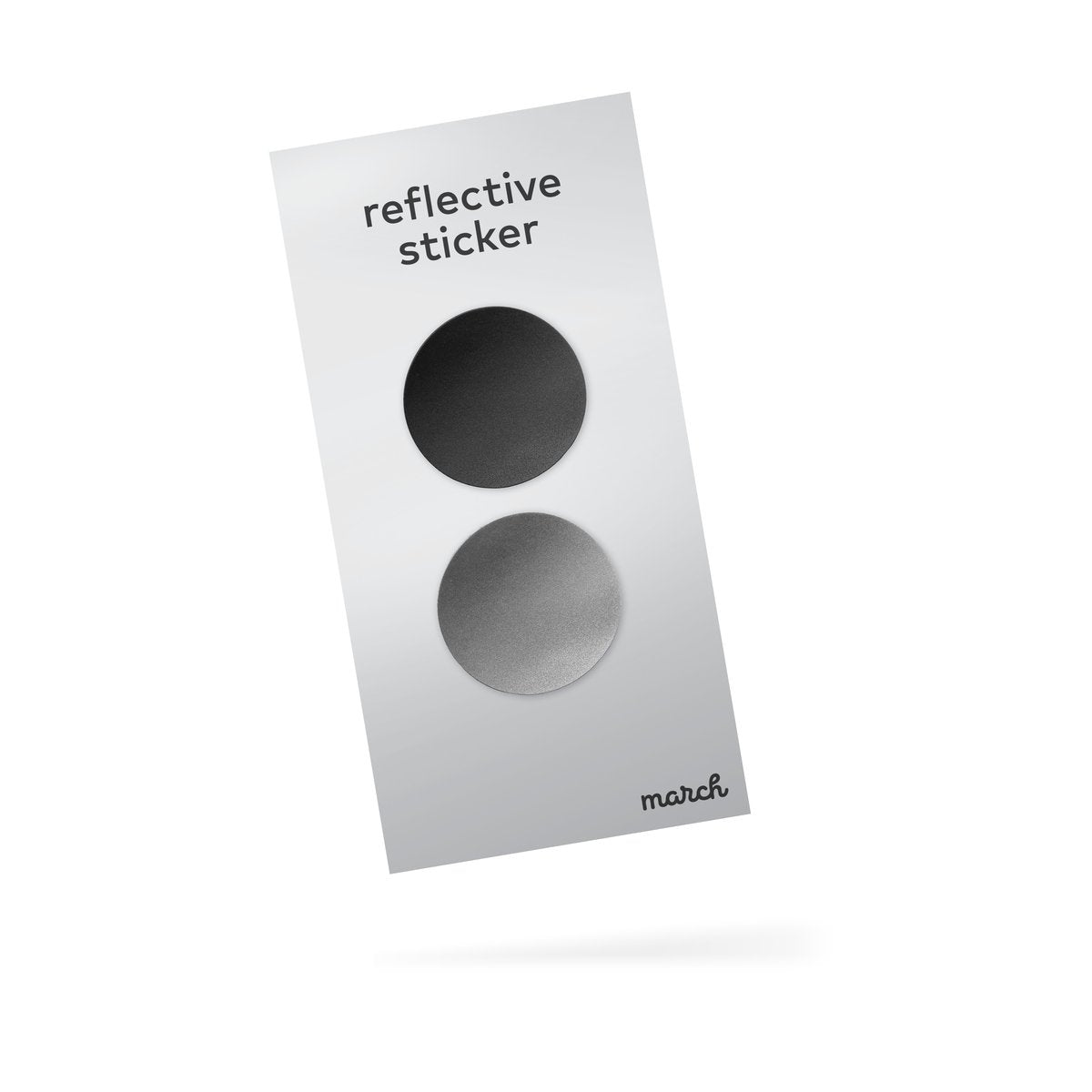 Reflekterande Stickers | Svart & Silver