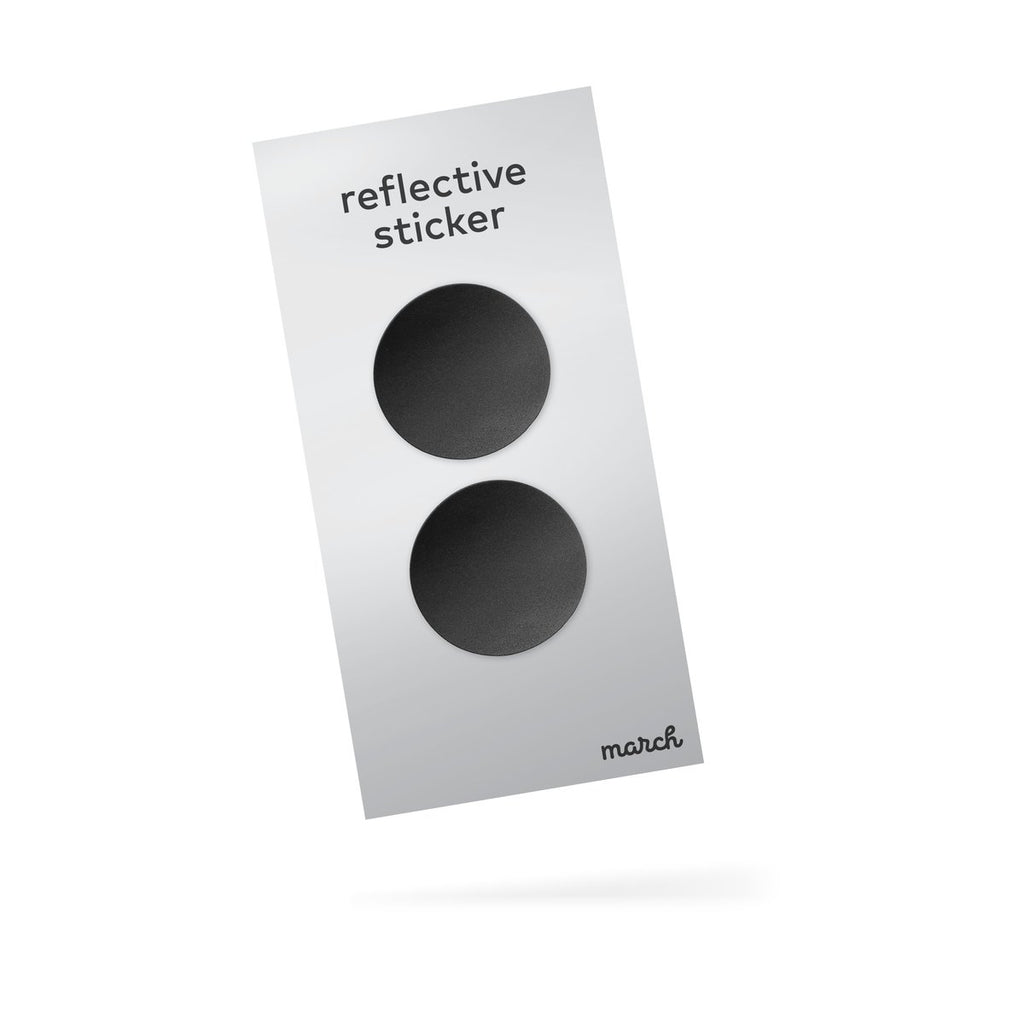 Reflekterande Stickers | Svart x2