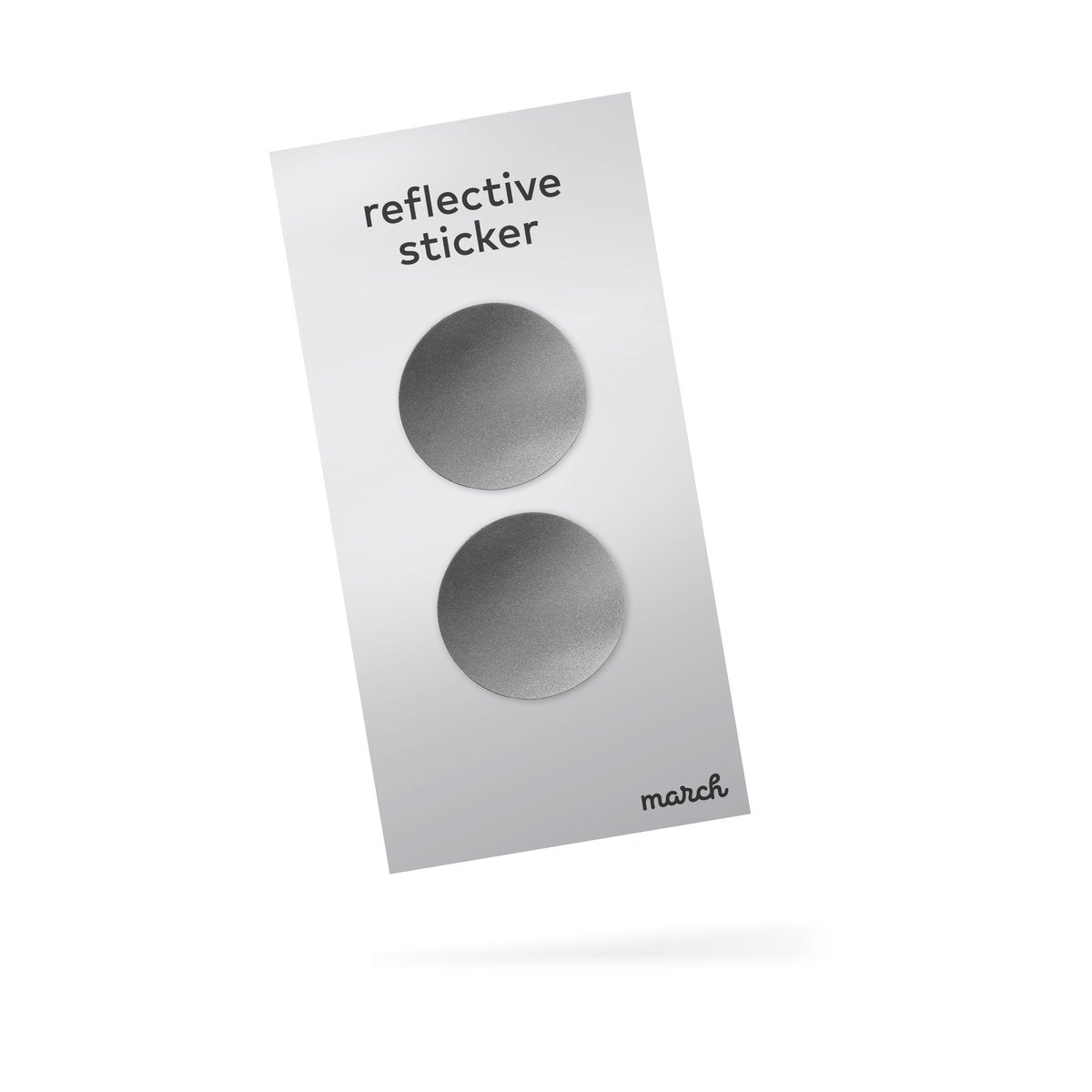 Reflekterande Stickers | Silver x2