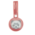 Knappreflex | Panda Röd