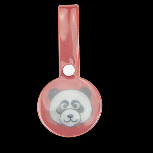 Knappreflex | Panda Röd