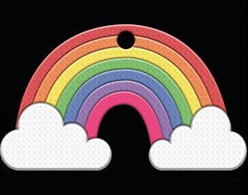 Mjuk Reflex | Regnbåge med Moln