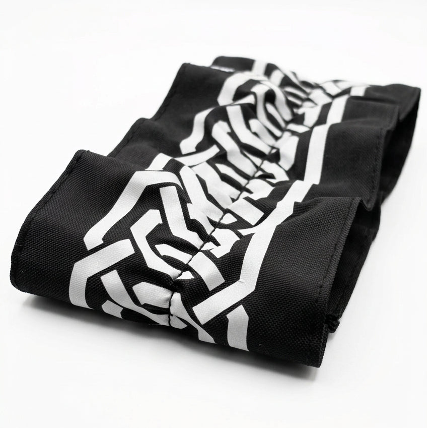 Reflekterande armband | Svart | Rynkad