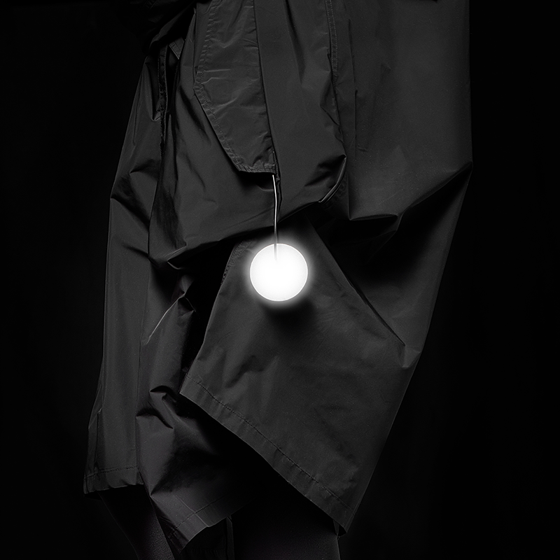 Hängande Reflex | Silver Rund