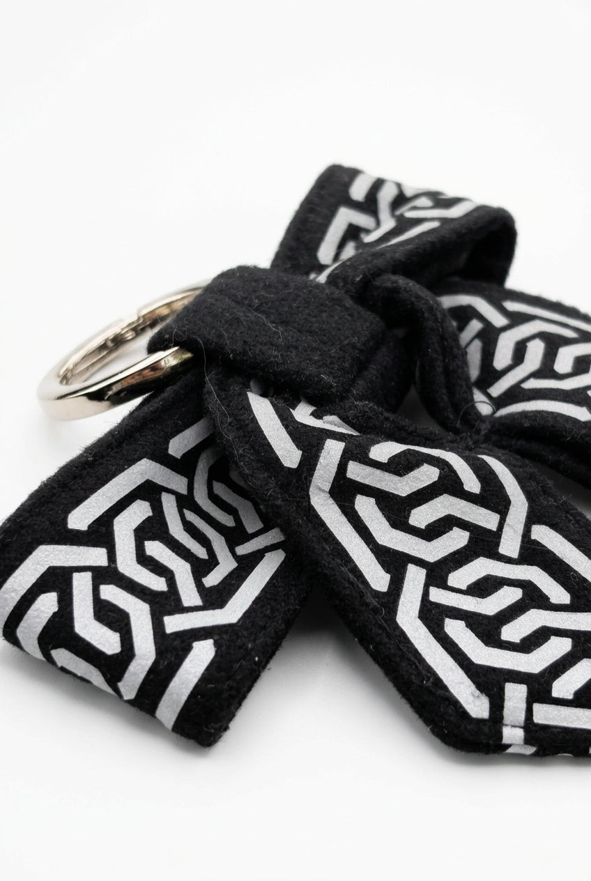 Reflexrosett | Svart | Accessoar för väskan