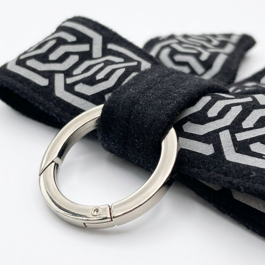 Reflexrosett | Svart | Accessoar för väskan