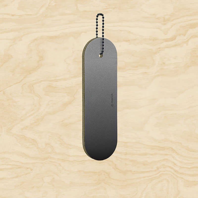 Reflekterande Hänge | FSC Trä | Fade Black Avlång